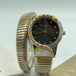 BVLGARI TUBOGAS Bronze Argenté