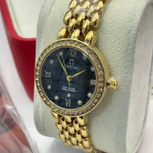 Omega De Ville Prestige Quartz Diamond Ladies