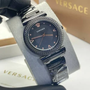 .Versace round ladies watch