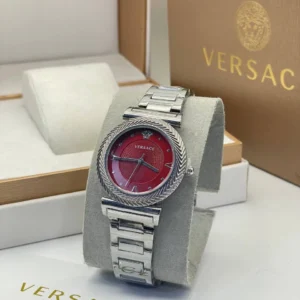 .Versace round ladies watch