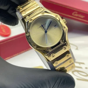 .Cartier Santos Octagon
