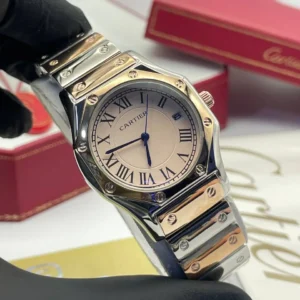 .Cartier Santos Octagon